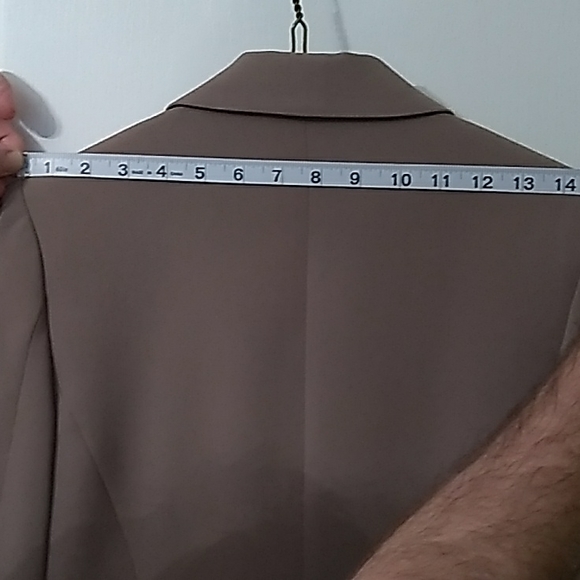 Georgiou Studio Putty-Colored Suit Jacket - Picture 7 of 7